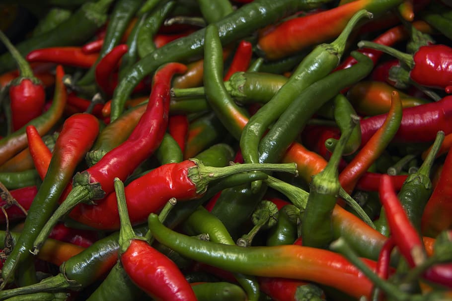 pepper, chilli, spicy, red, food, color, food and drink, chili pepper, vegetable, spice