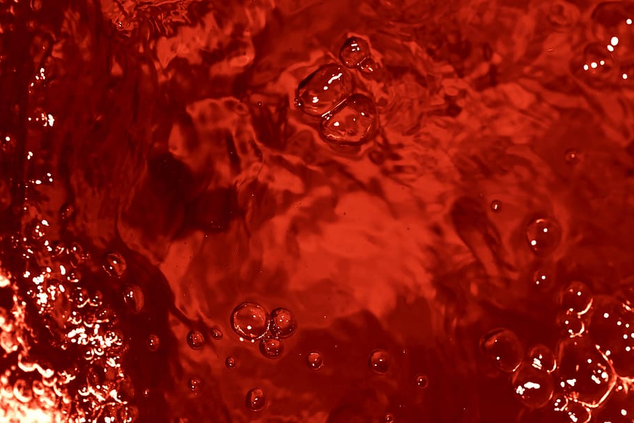 abstract, background, blood, liquid, pattern, red, smooth, surface, texture, transparent