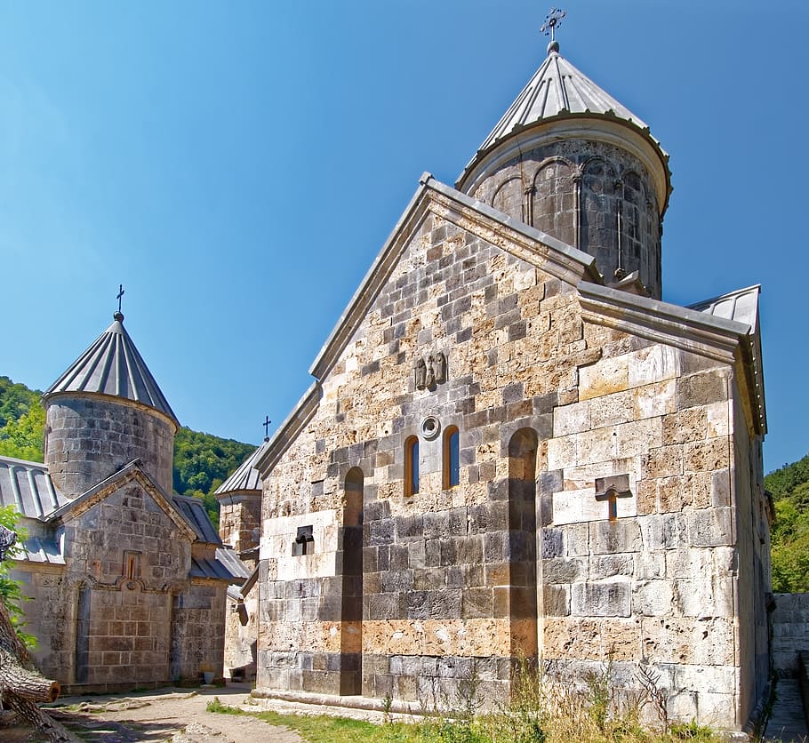 armenia, the monastery of haghartsin, monastery, church, architecture, historical, religion, caucasus, built structure, building exterior