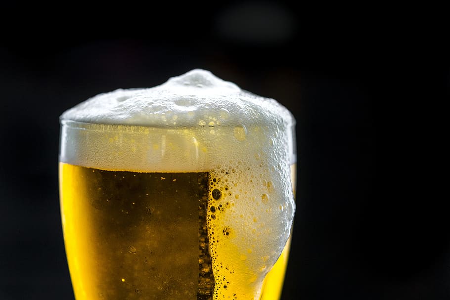 álcool, ale, fundo, bar, cerveja, bebida, fabricado, cervejaria, bolha, celebração