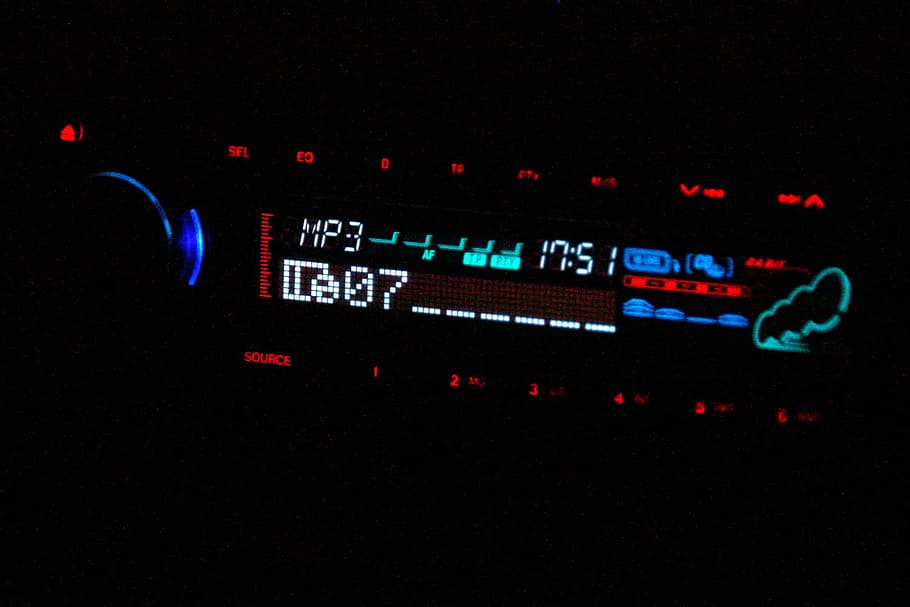 radio, audio, hifi, music, mp3, recorder, hi-fi, display, sound, console
