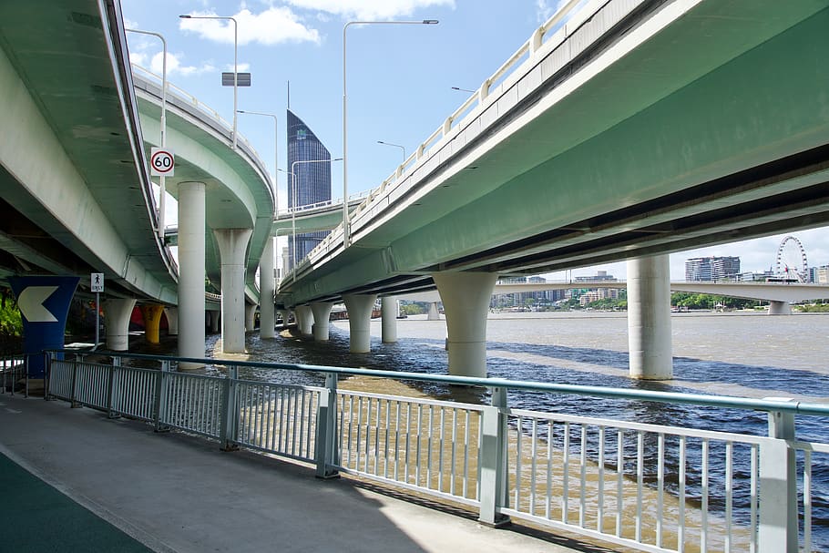 jembatan, jalan raya, jalan layang, transportasi, jaringan, lalu lintas, beton, Arsitektur, struktur yang dibangun, koneksi
