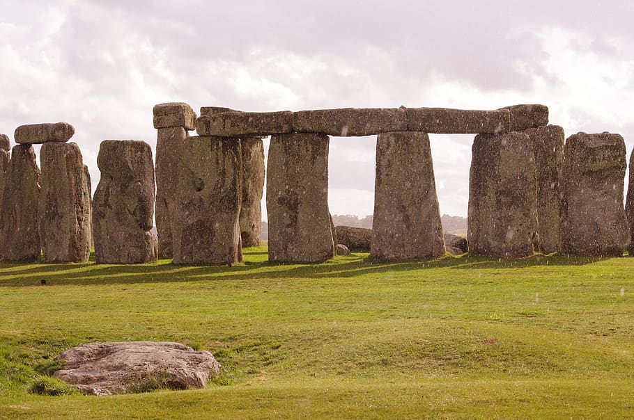 pedra, inglaterra, monumento, antigo, ponto de referência, rocha, pré histórico, megalítico, círculo, maravilha