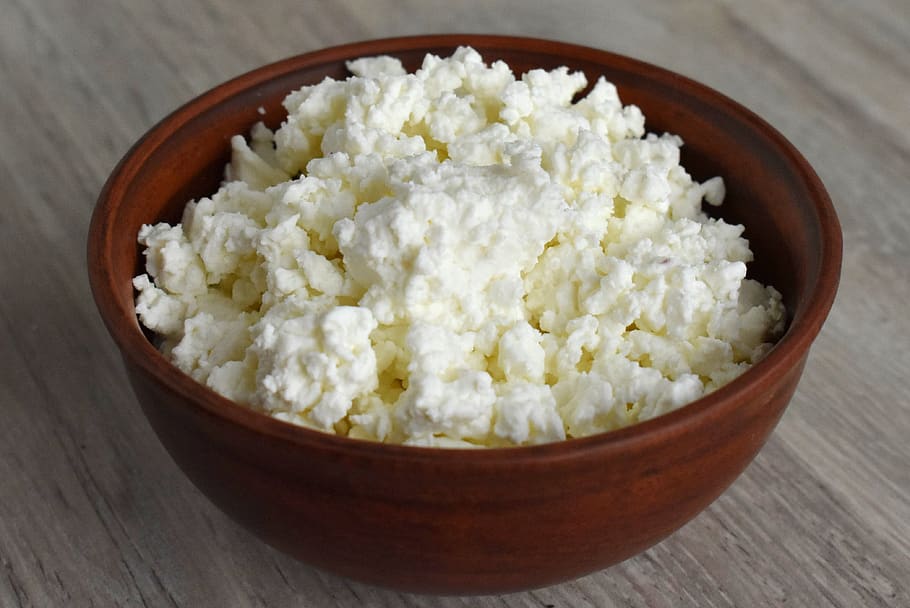 bowl, food, wood, table, cottage cheese, traditional, no one, healthy, nutrition, cooking