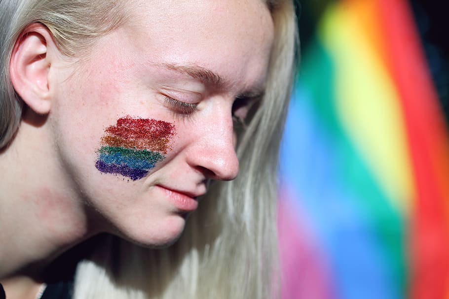 rainbow, glitter, gay, gay pride, lgbt, lesbian, transgender, gender, male, female