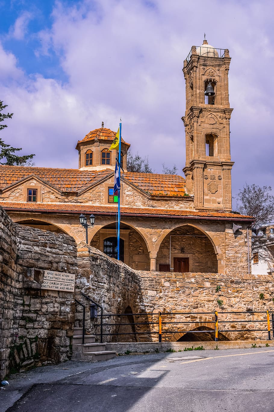 cyprus, tochni, architecture, traditional, church, old, building, christianity, religion, stone
