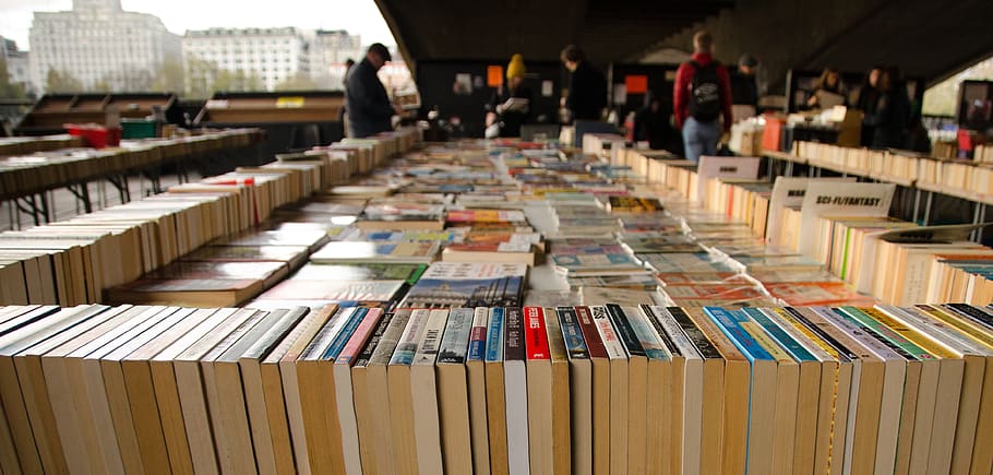 books, market, london, buy, shop, store, people, bridge, colorful books, choose