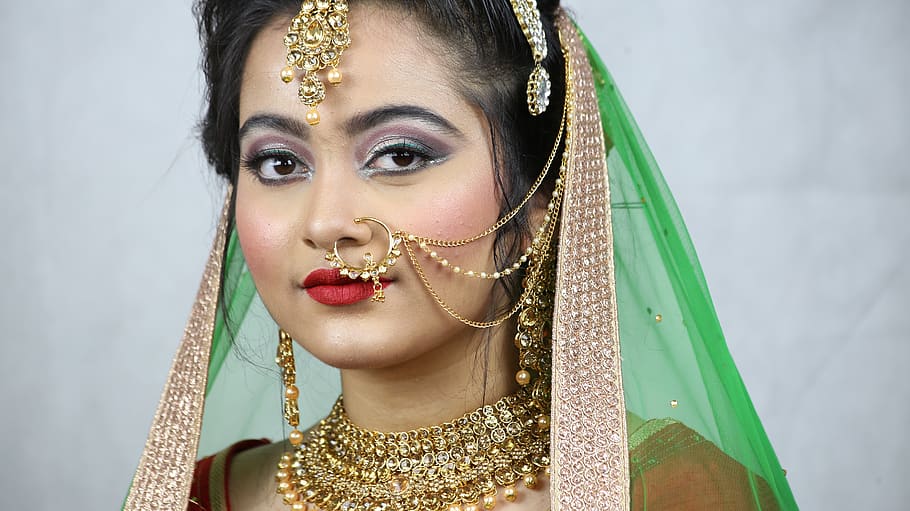 pernikahan India, pengantin India, rias pengantin, pacar, bollywood, pernikahan, budaya, perhiasan, desain, emosi