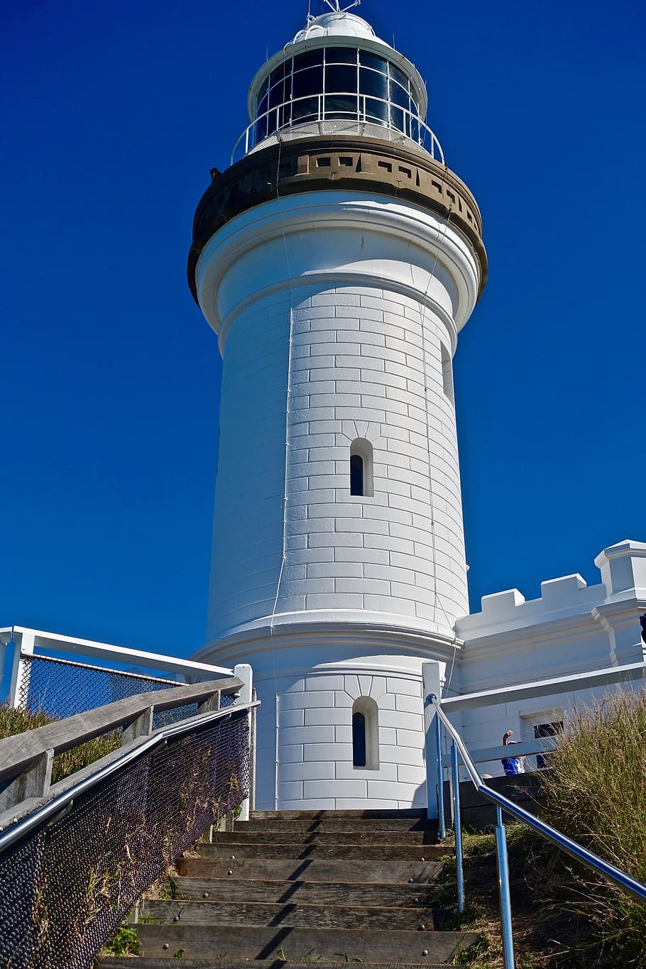 lighthouse, tower, beacon, light, architecture, navigation, marine, white, perspective, built structure