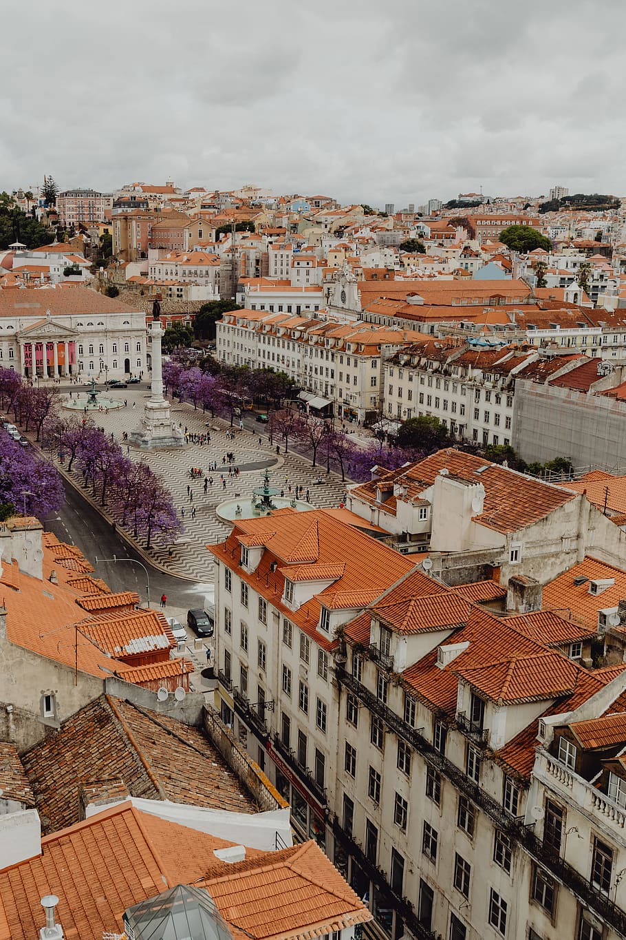 cityscape, lisbon, portugal, day, architecture, buildings, old town, town, Europe, urban