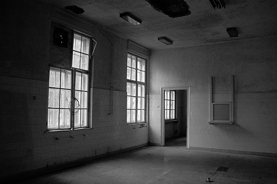 darkness, window, windows, abandoned, shadow, mood, rom, mystic, house, decomposition