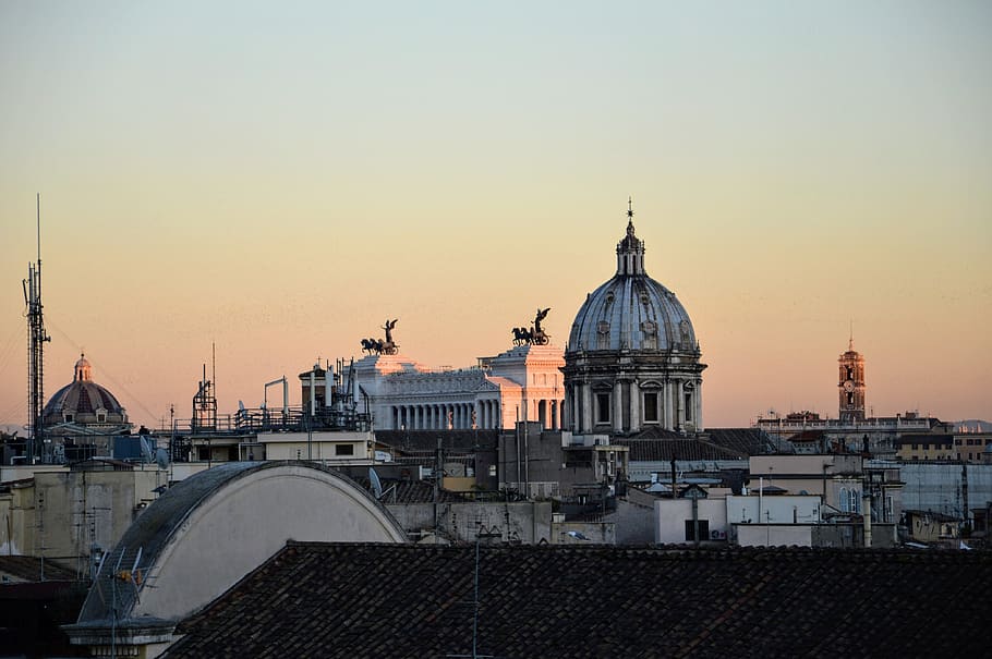 rome, church, basilica, italy, architecture, monument, tourism, romano, vatican, historian
