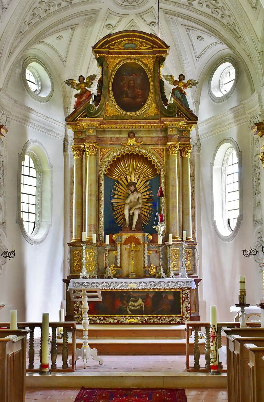 church, chapel, mr locking, ilmtal, baroque, the baroque altar, small church, building, house of prayer, places of interest