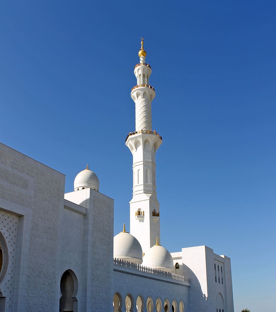 minaret, architecture, religion, sky, travel, decoration, gold, art, celebration, spirituality