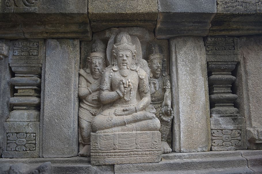 prambanan, temple, carving, indonesia, java, yogyakarta, tourist, unesco, hinduism, art and craft