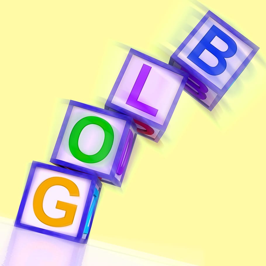 blog word, mostrando, blogger internet, nicho, publicidad, bloques, blog, tema del blog, blogger, blogging