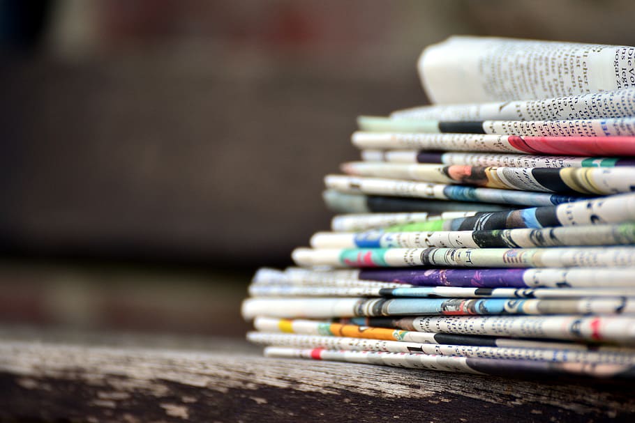 newspapers, paper stack, press, information, coffee cup, read, break, news, relax, time to happen