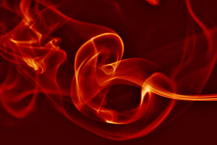 abstract, red, smoke, abstraction, addiction, air, aroma, backdrop, background, beauty
