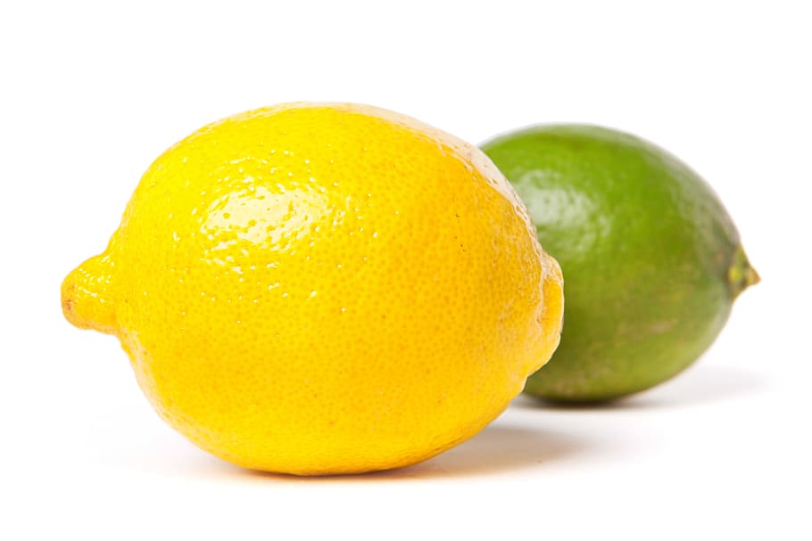 lima, limón, verde, blanco, ácido, fruta, postre, uno, refrescante, fondo