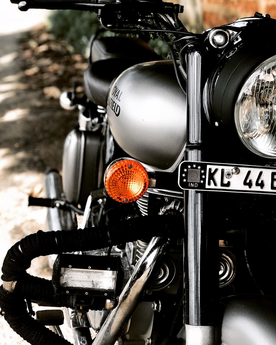 bike, bullet, motorcycle, enfield, motorbike, royal, ride, travel, classic, vintage