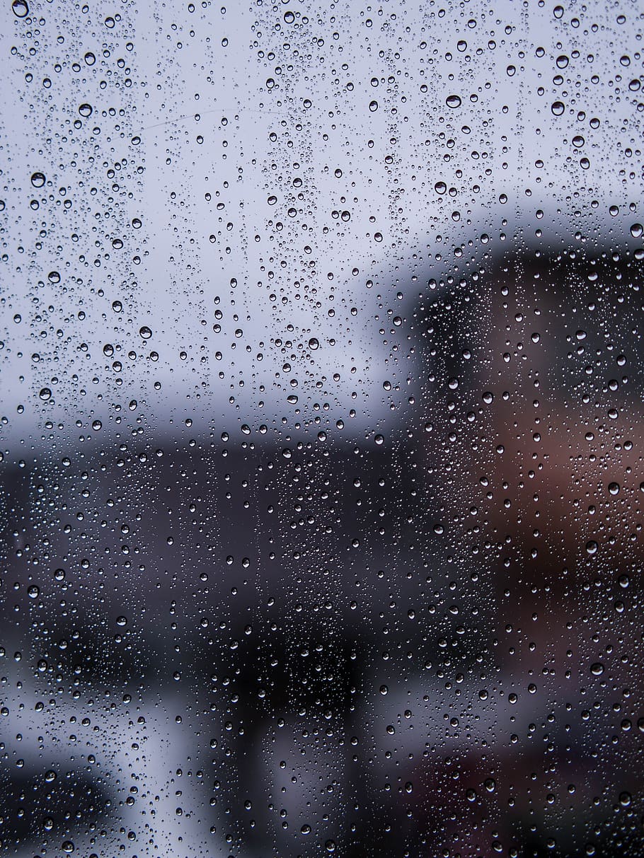 rain, drizzle, galau, lockscreen wallpaper, window, wet, drop, water, transparent, indoors