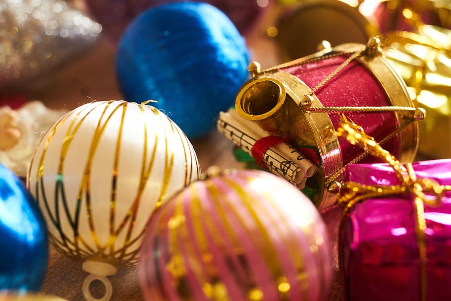 Navidad, año nuevo, 2019, celebrar, celebración, regalo, religión, Jesús, decoración, ornamento