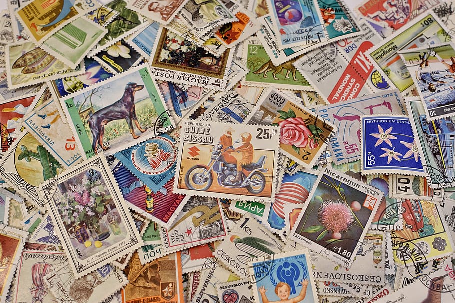 wallpaper, background, stamps, post office, retro, colored, a collection of, backgrounds, full frame, large group of objects