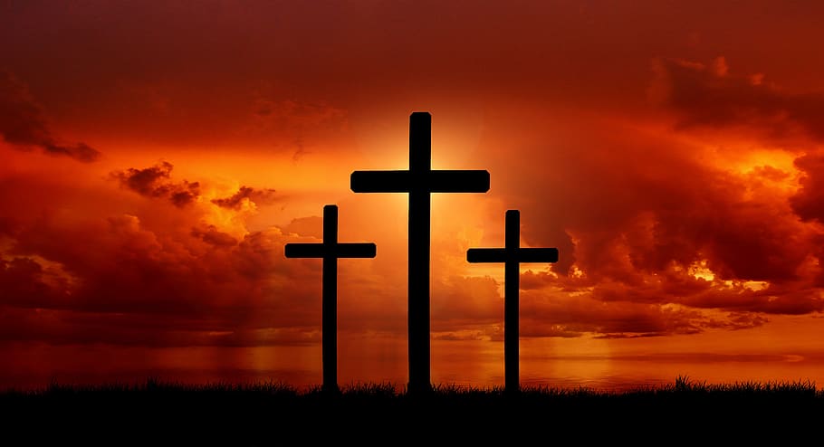 crosses, crucifixion, resurrection, easter, jesus, christ, christianity, good friday, faith, religion