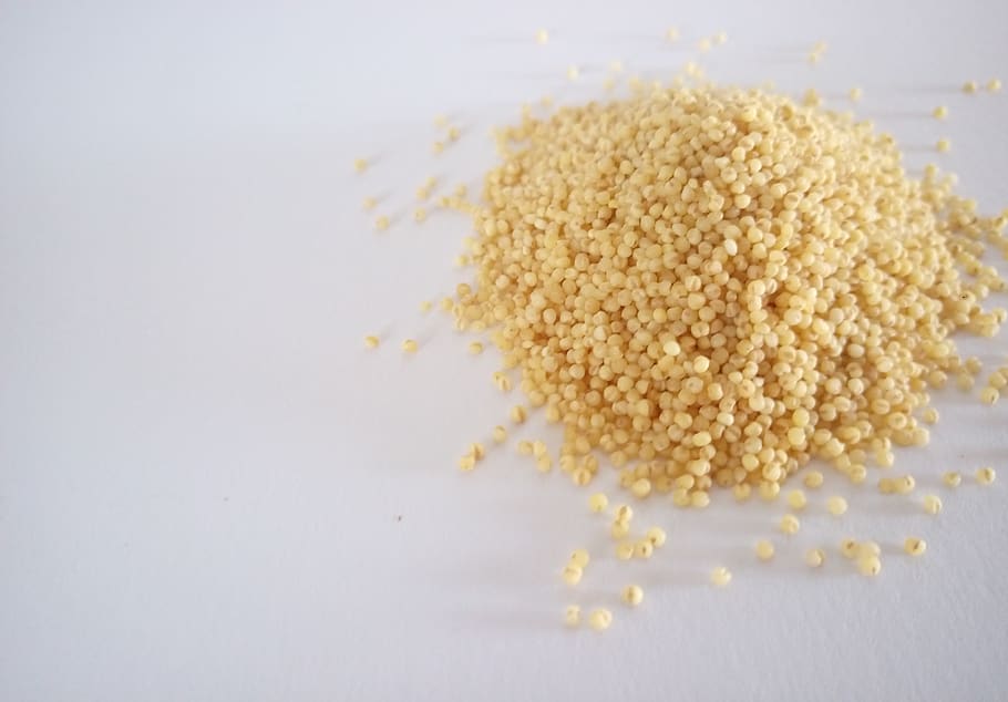 millet, food, grain, golden yellow, close up, bio, healthy, eat, cereals, nature