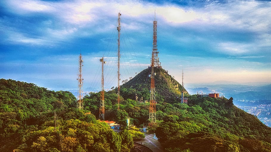 peak jaraguá, antennas, technology, communication, telecommunication, antenna, transmission, telecommunications, radio, transmitter