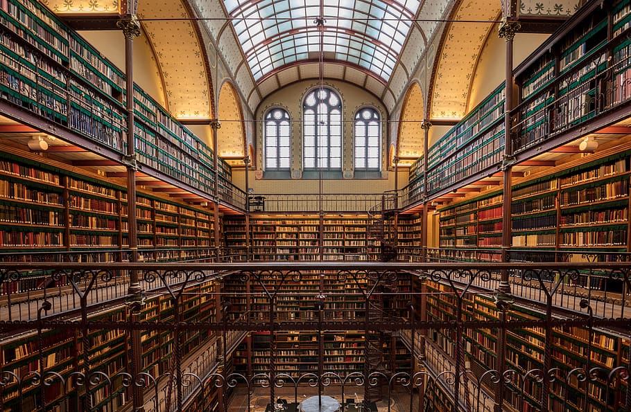 museo de rijks, museo, rijks, amsterdam, países bajos, biblioteca, bibliotecas, libro, libros, estantería