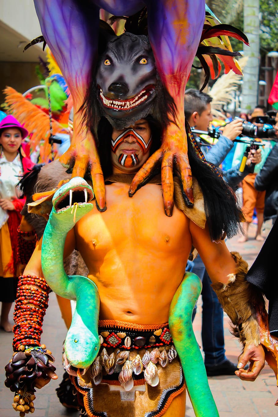 folclore, dança, cultura, colômbia, colombiano, colorido, fantasia, carnaval, festa, rua
