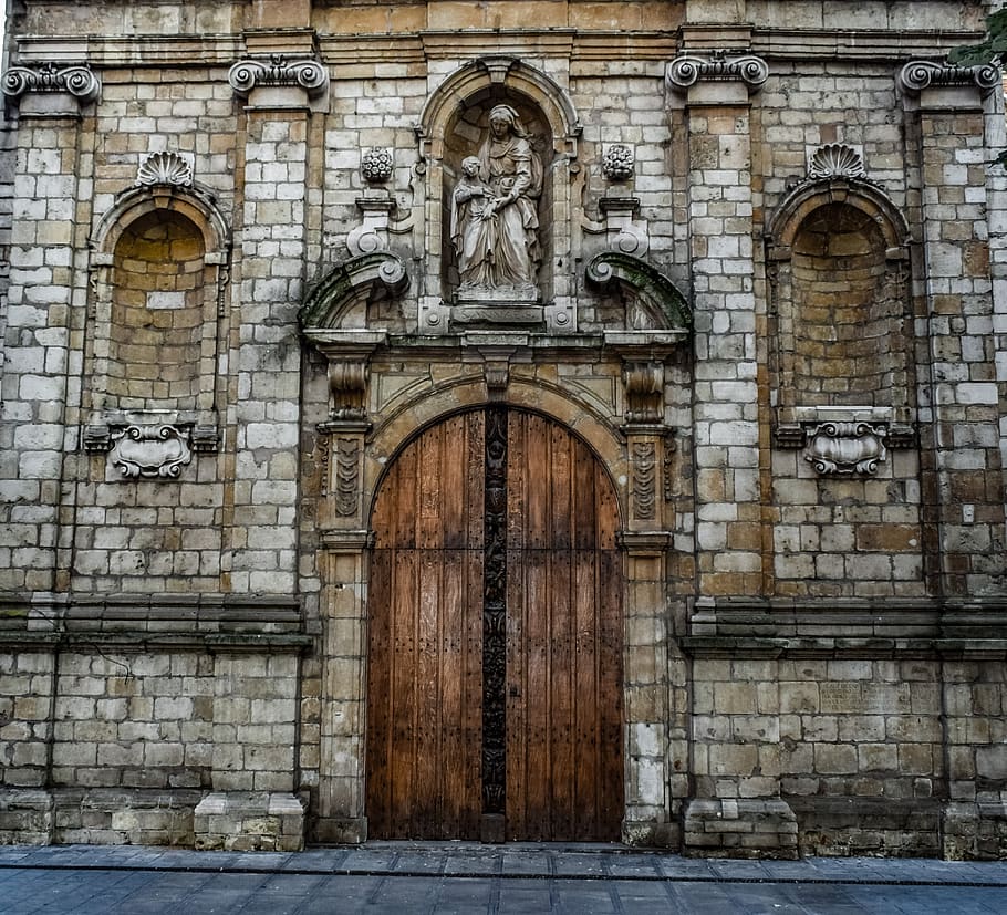 church, architecture, building, door, gate, wall, historic, eglise sainte marie-madeleine, brussels, gothic
