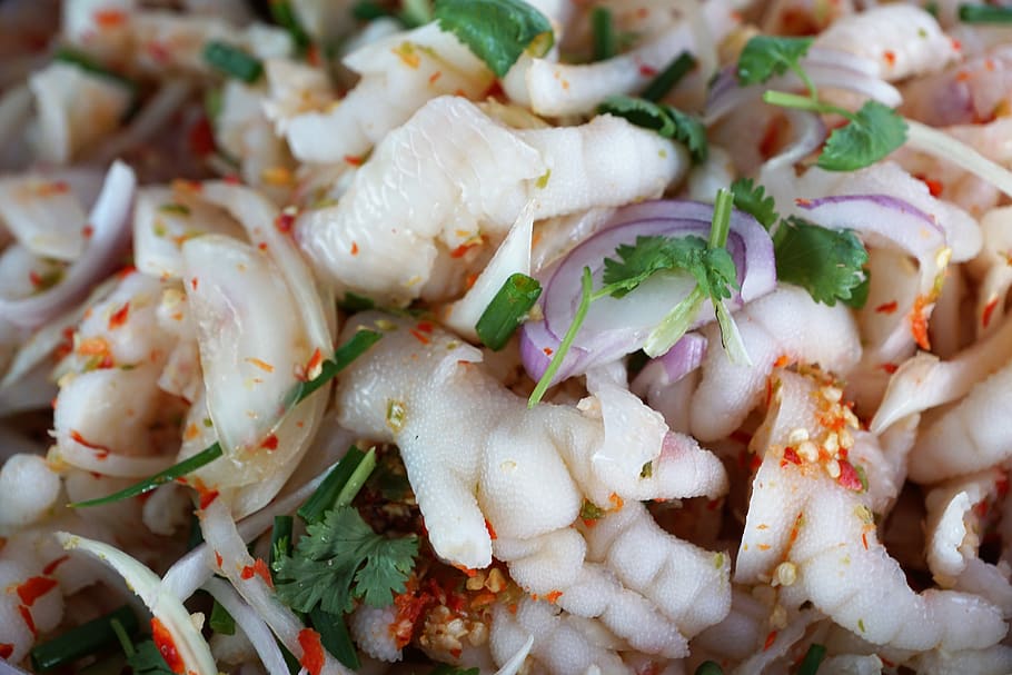 food, shrimp, meal, vegetables, seafood, spit, barbecue, kebab, gourmet, meat