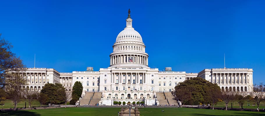 здание столицы США, Вашингтон, округ Колумбия, Америка, конгресс, закон, архитектура, пейзаж, панорама, ориентир