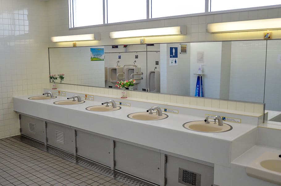 japan toilet, -, sinks, washing, area, toilet, japan, bathroom, restroom, wc