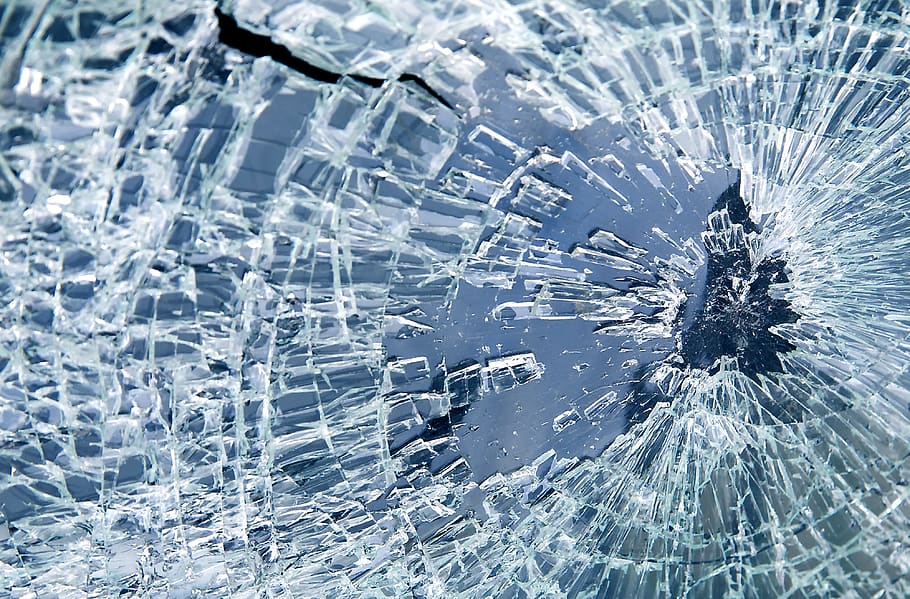 texture, glass, surface, window, broken, glass - material, destruction, water, shattered glass, cracked