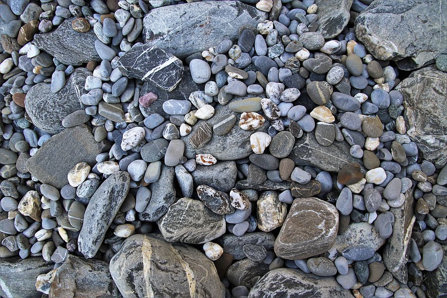 batu, kasar, gunung, granit, abu-abu, zen, alami, permukaan, pola, latar belakang
