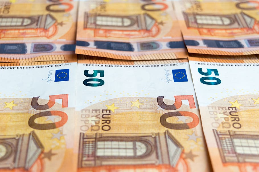 money, euro banknotes, euro, finance, business, currency, paper currency, wealth, backgrounds, savings