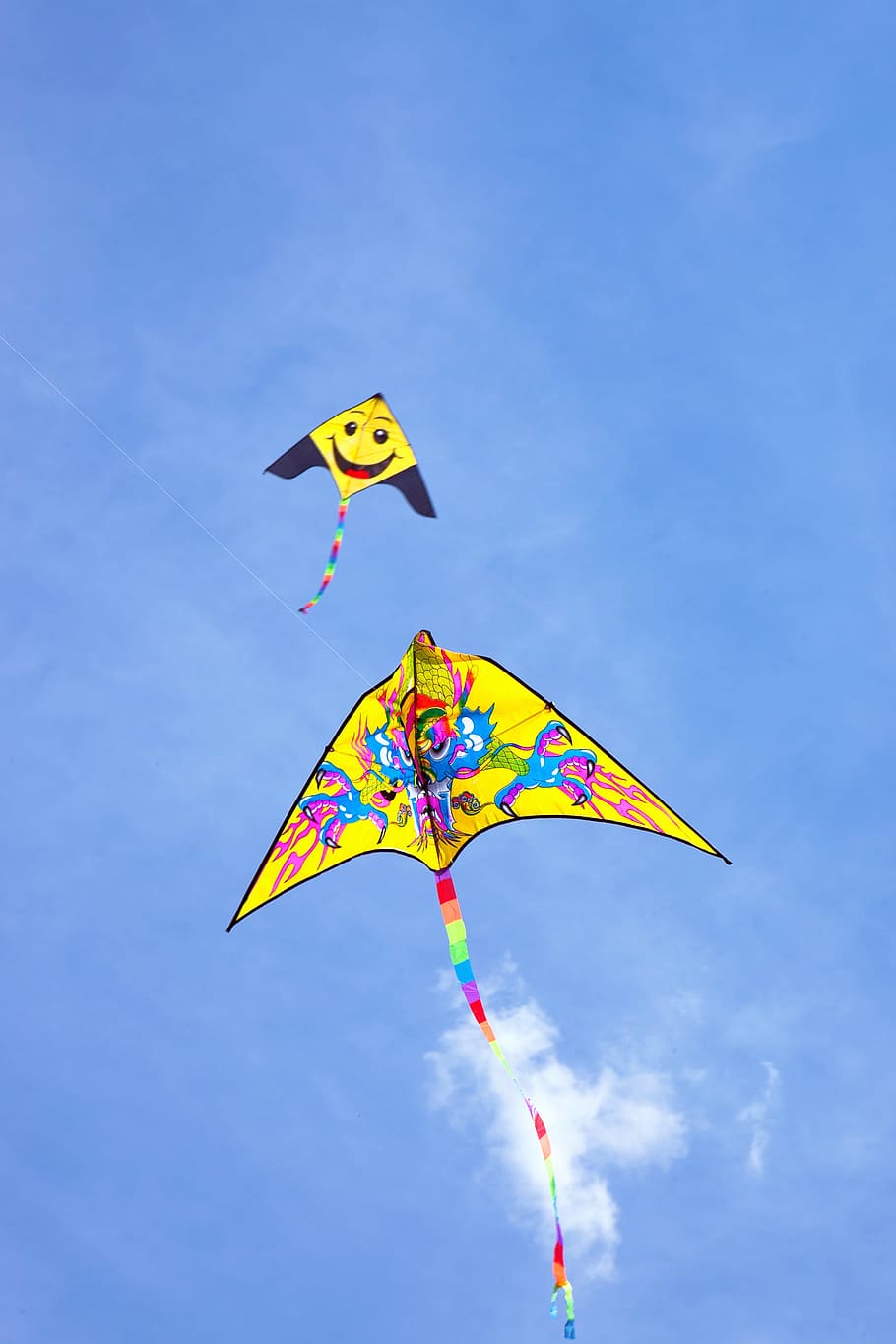air, fly, fun, kite, play, recreation, sky, summer, toy, vacation