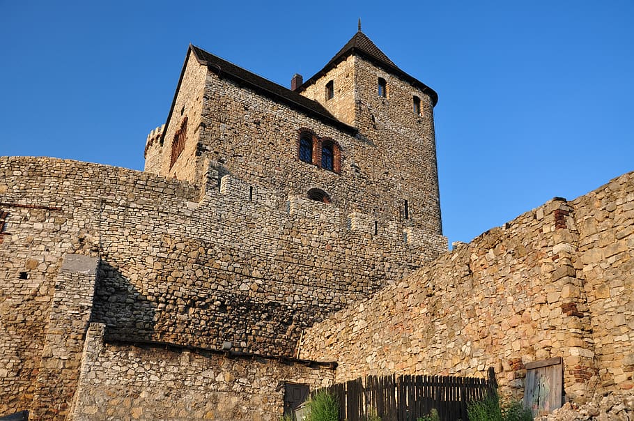 castle, old, będzin, poland, fortress, historically, trail of the eagles ' nests, eagle nest, defense, tourism