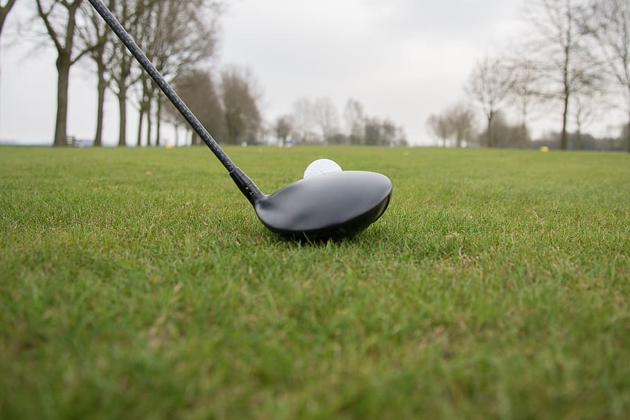 golf, playing, swing, play, sport, golfer, field, hobby, ball, practice