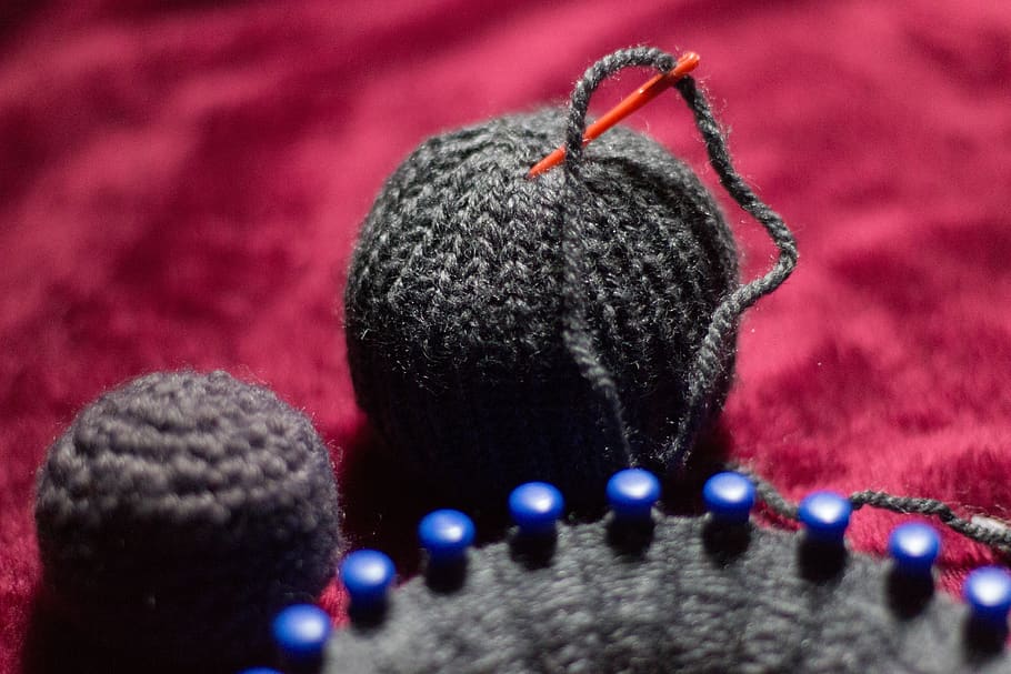 wool, needle, knitting, yarn, hobby, crochet, thread, craft, handmade, needles