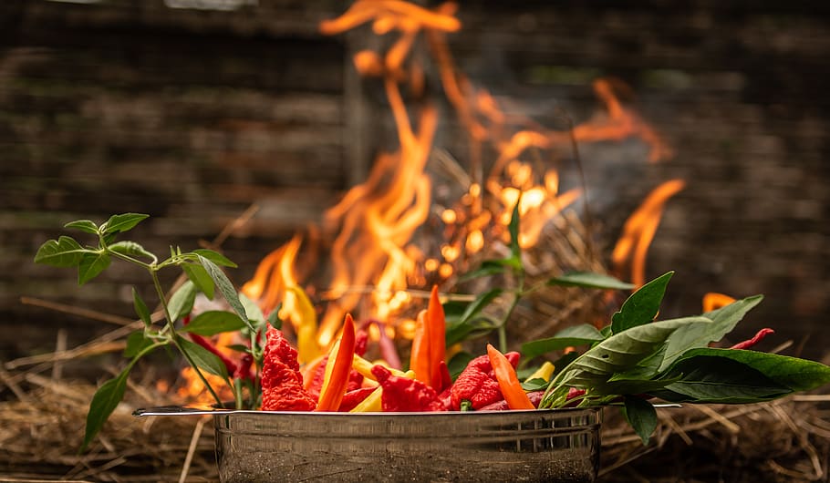 fire, chili, sharp, burn, red, food, chilli pepper, color, background, hot