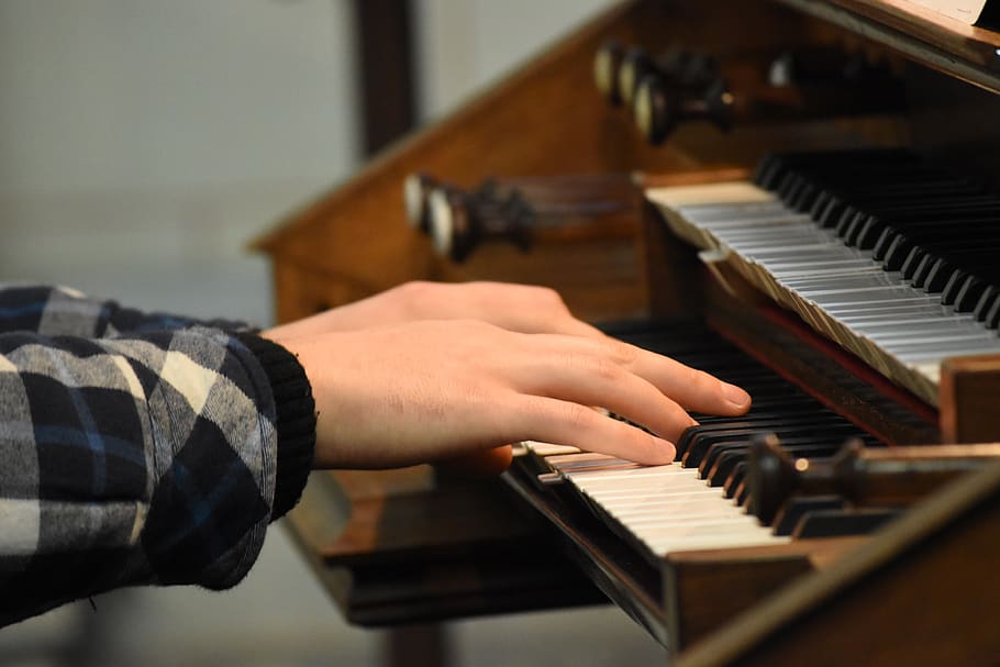 piano, mãos, órgão, música, músico, teclado, pianista, instrumento, Toque, mão
