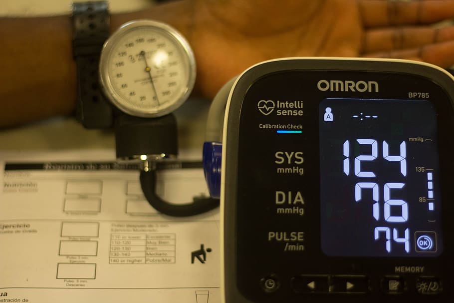 blood, pressure, monitor, omron, sphygmomanometer, digital, number, technology, close-up, instrument of measurement