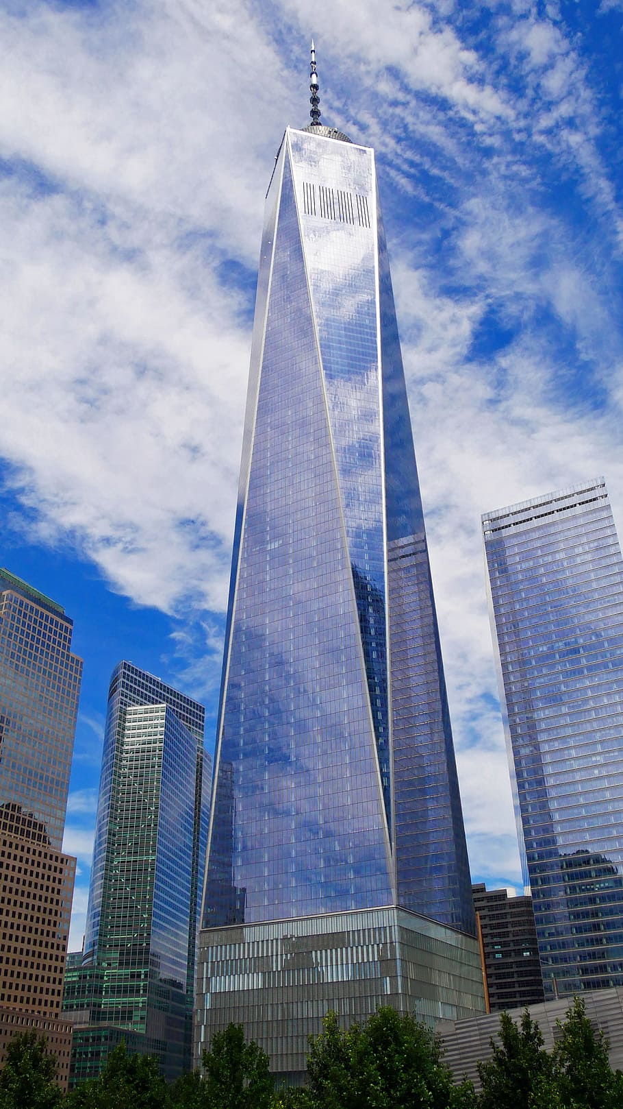 uno, World Trade Center, anteriormente, llamado Freedom Tower, edificios., Dom Tower, One World Trade Center, WTC, 1 World Trade Center, New World Trade Center