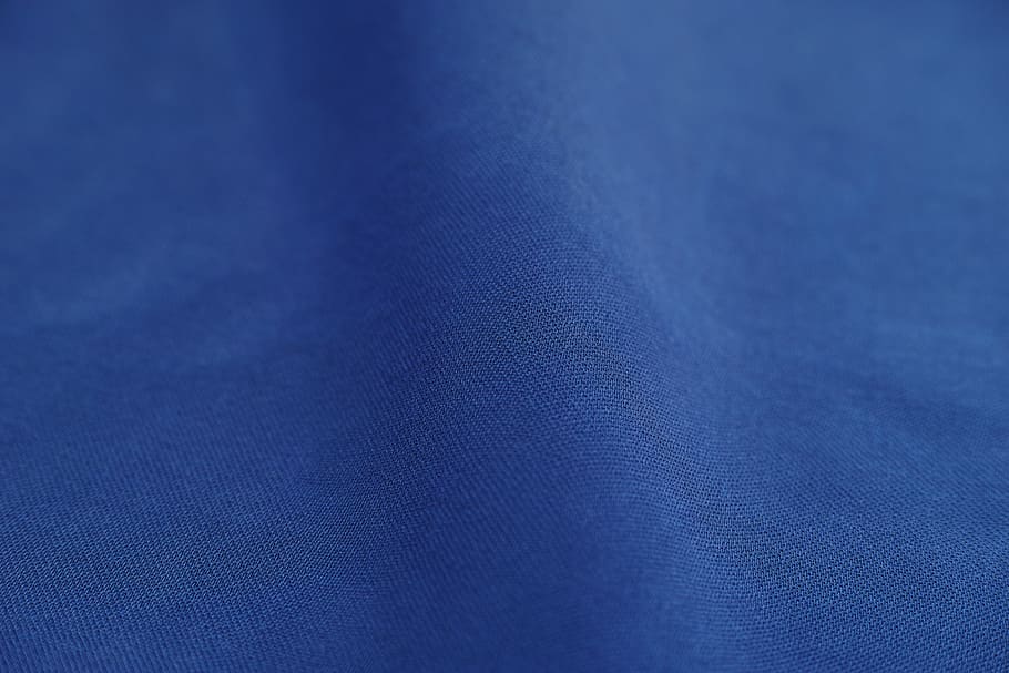 azul, tela, textura, fondo, fondos, resumen, enfoque selectivo, portada, algodón, patrón