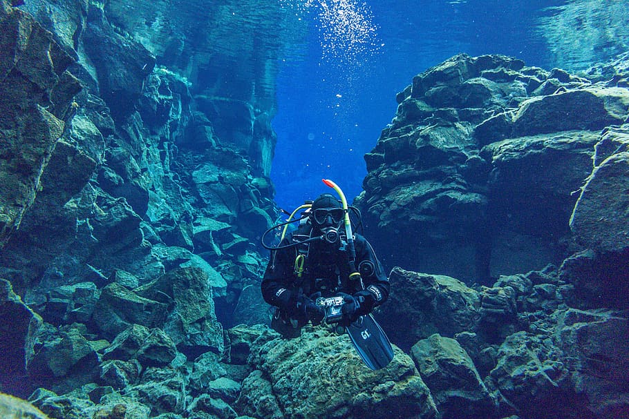 bawah air, perjalanan penemuan, perairan, lautan, paru-paru penyelam, perjalanan, laut, penyelam, petualangan, Menyelam