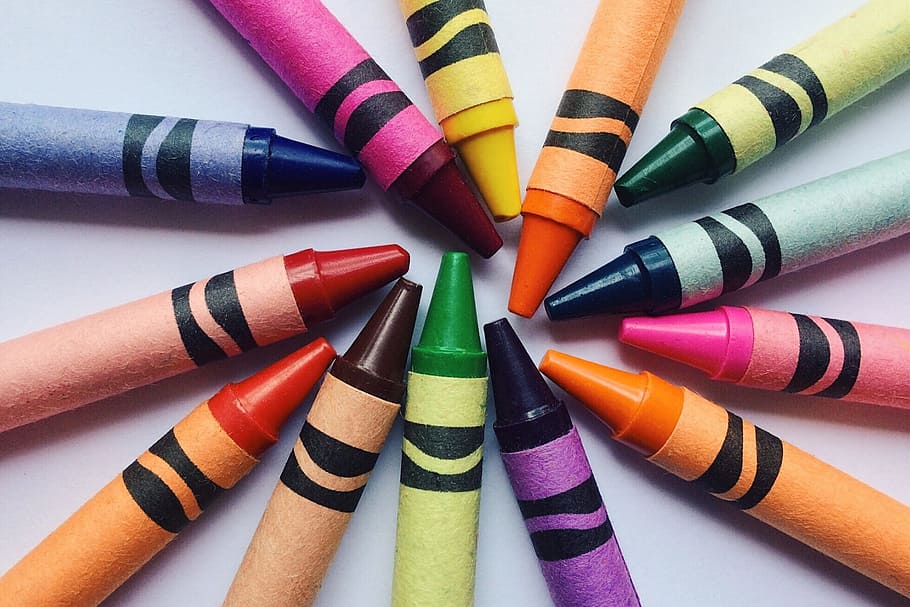lápices de colores, varios, dibujar, escuela, multicolores, arte y artesanía, creatividad, elección, variación, ninguna persona